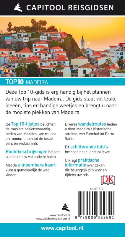 Achterkant van Madeira