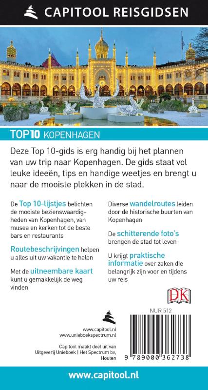 Achterkant van Kopenhagen