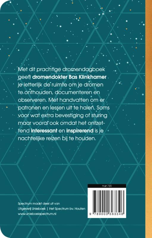 Achterkant van Droomdagboek