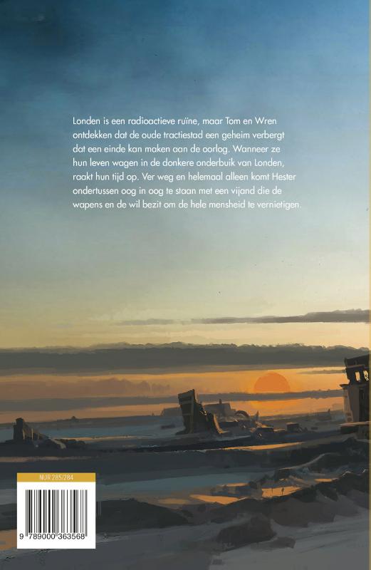 Achterkant van A darkling Plain