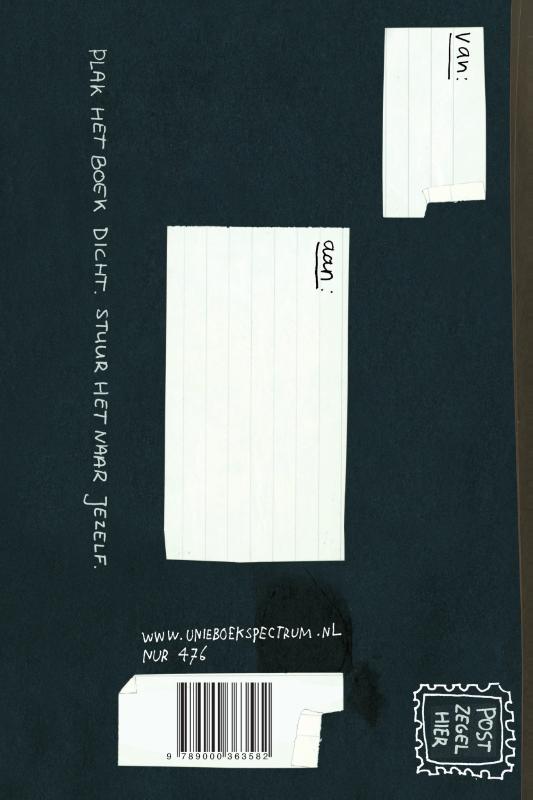 Achterkant van Wreck this journal