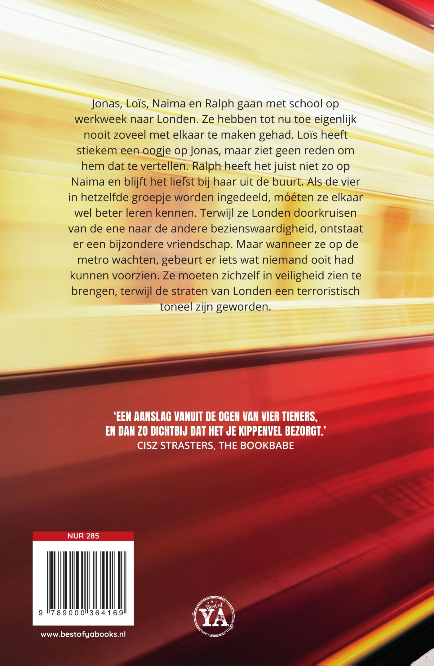 Achterkant van De laatste halte