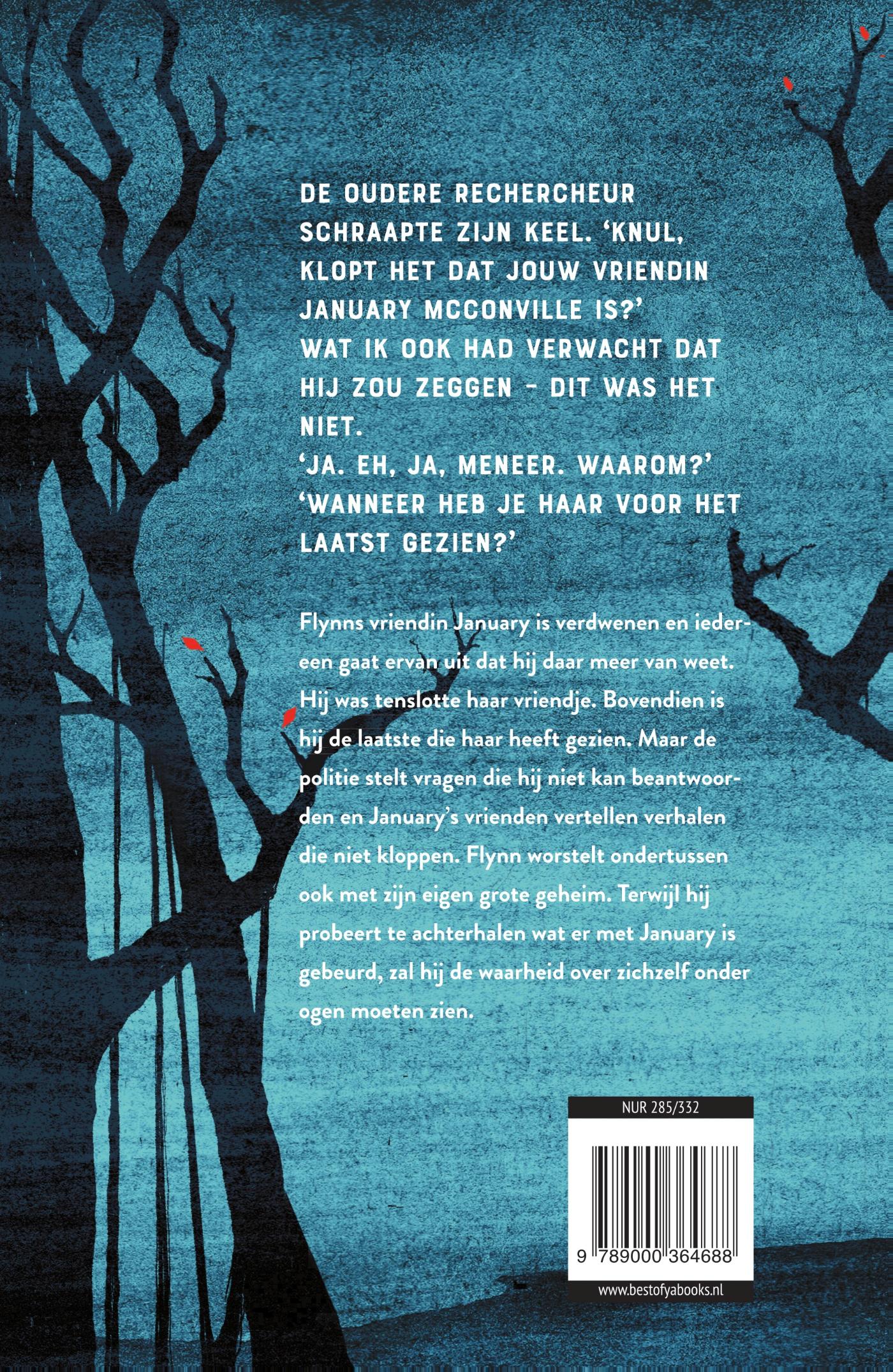 Achterkant van Voor het laatst gezien