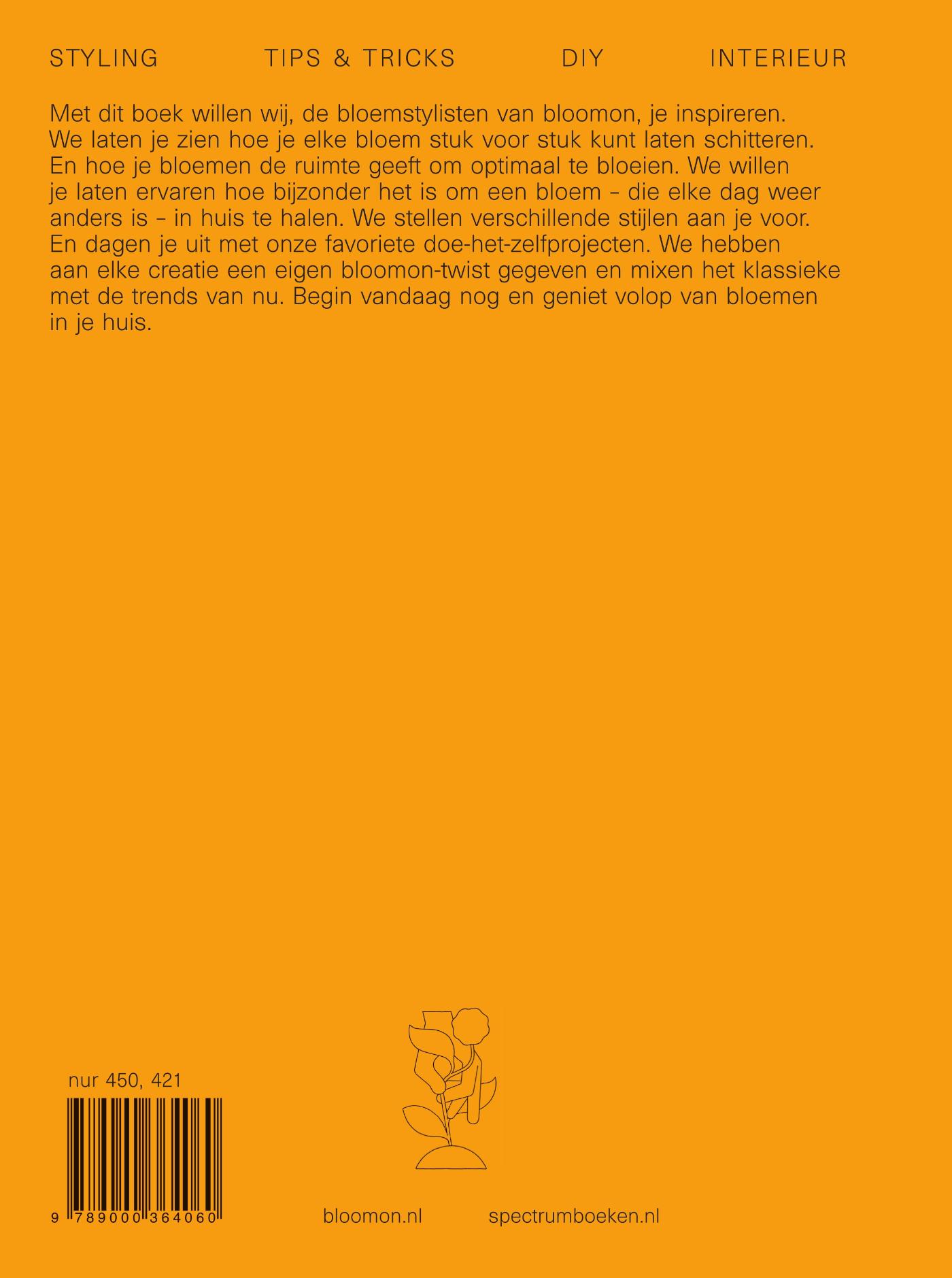 Achterkant van Floral Philosophy