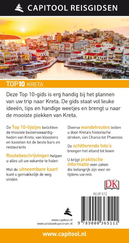 Achterkant van Kreta