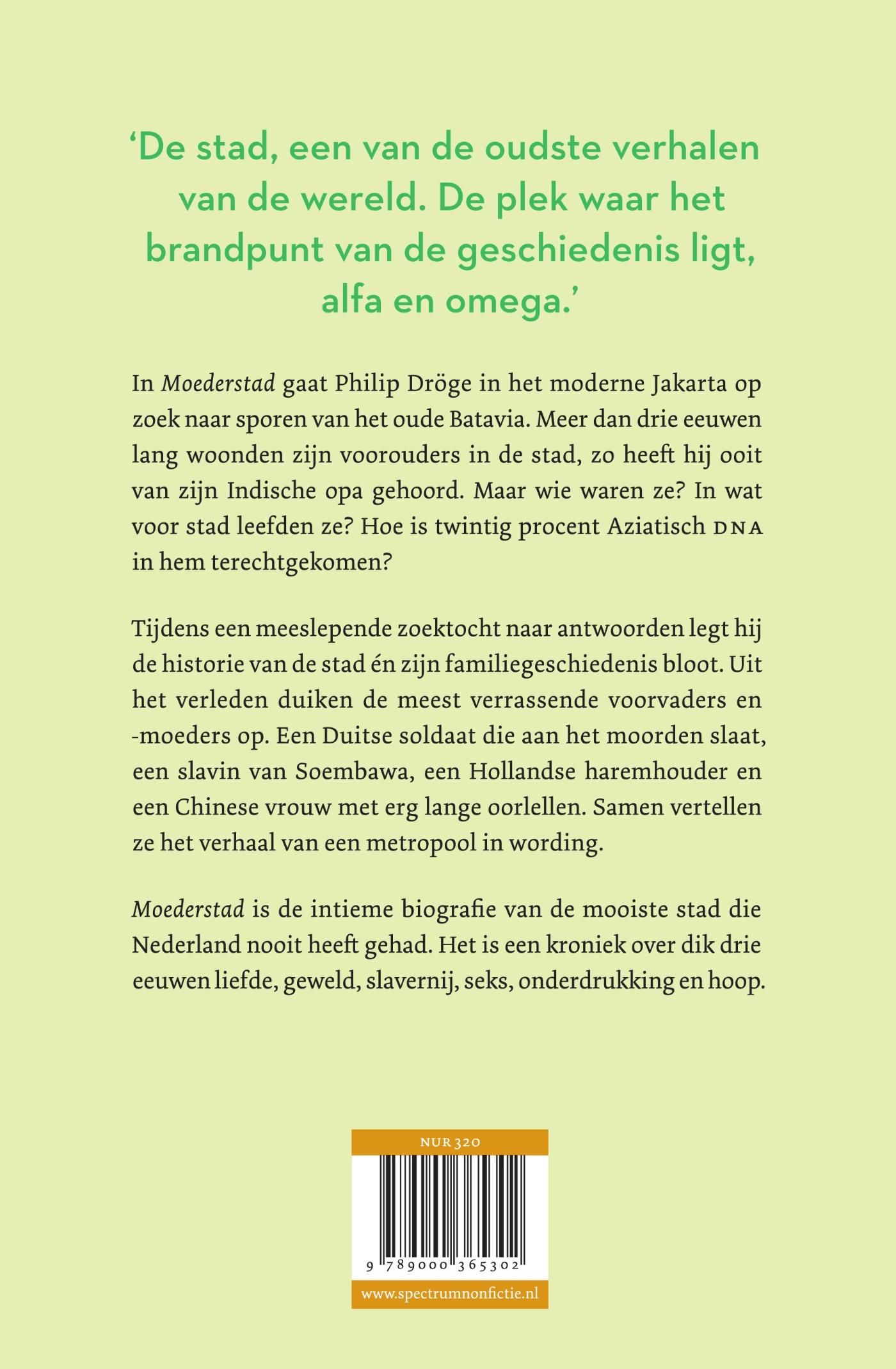 Achterkant van Moederstad