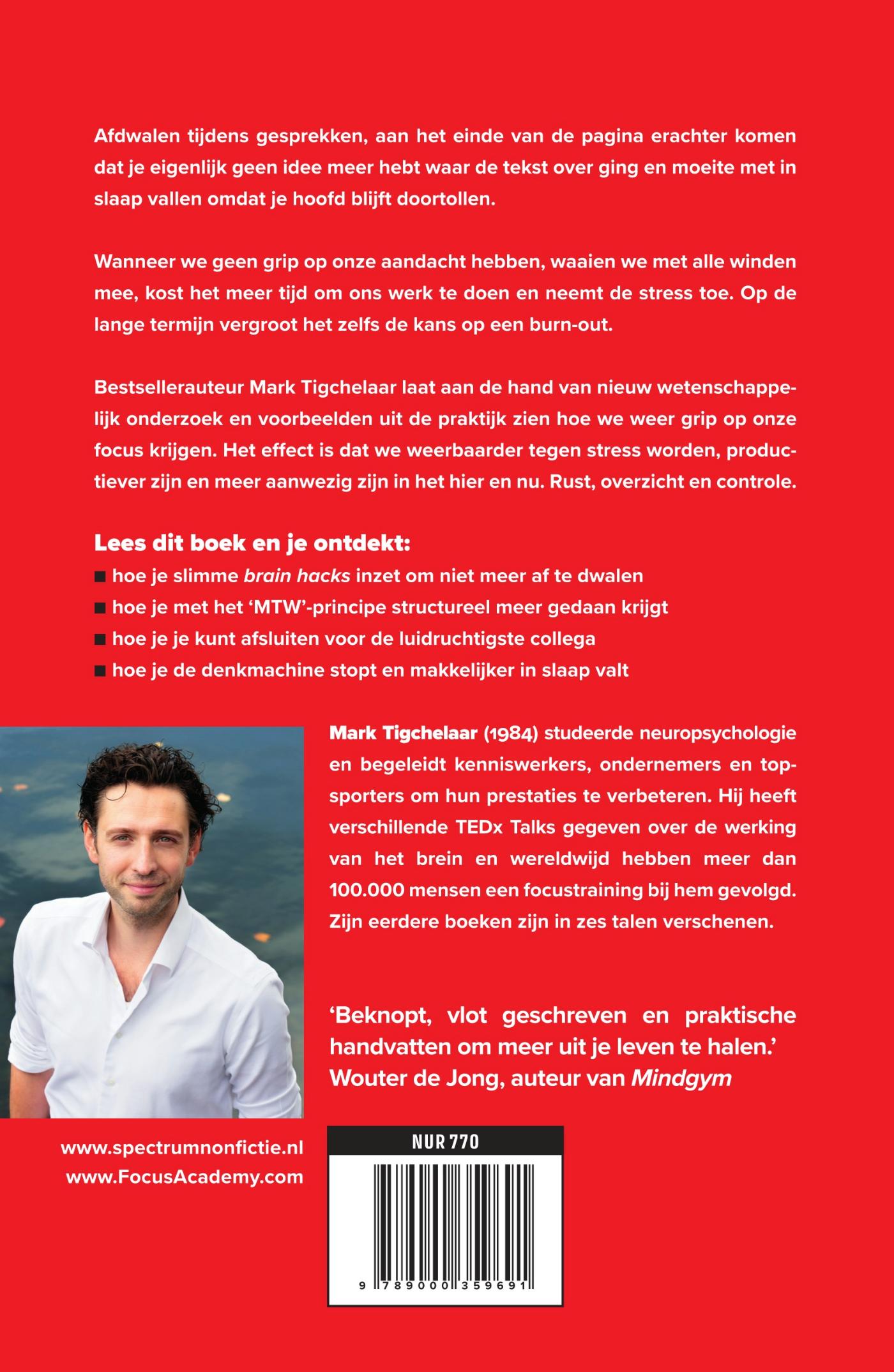 Achterkant van Focus AAN/UIT