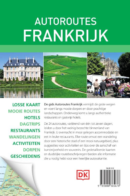 Achterkant van Autoroutes Frankrijk