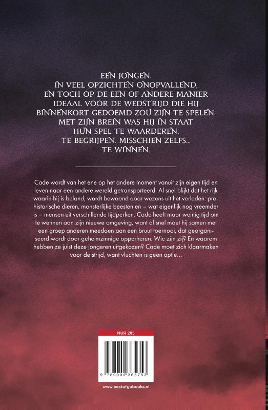 Achterkant van De uitverkorene