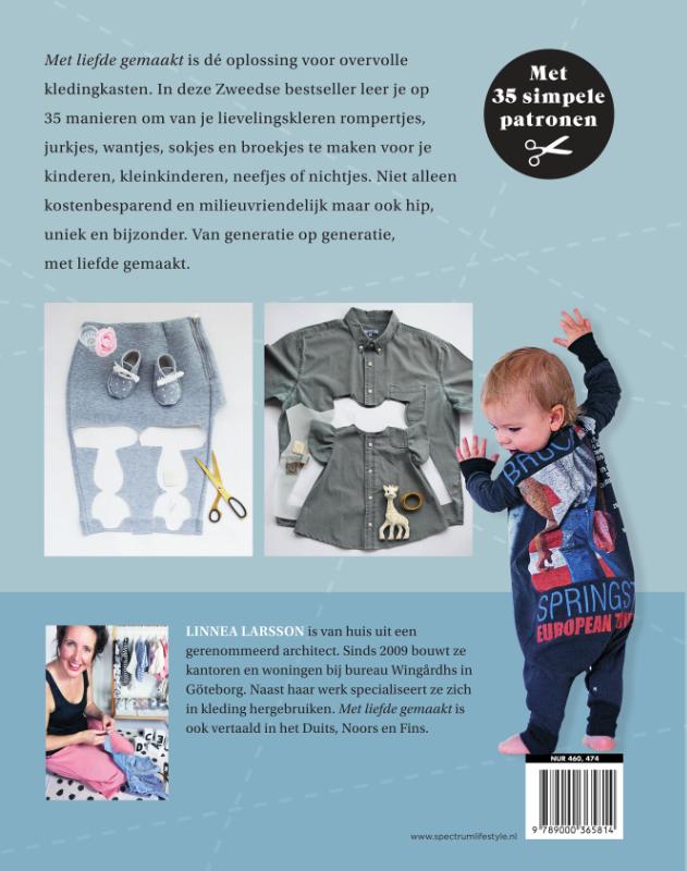 Achterkant van Met liefde gemaakt