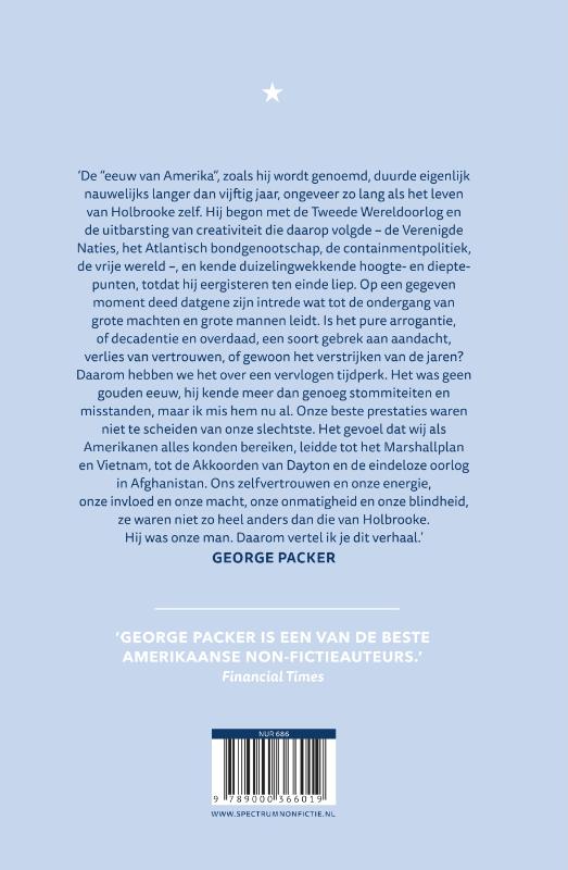 Achterkant van Our Man