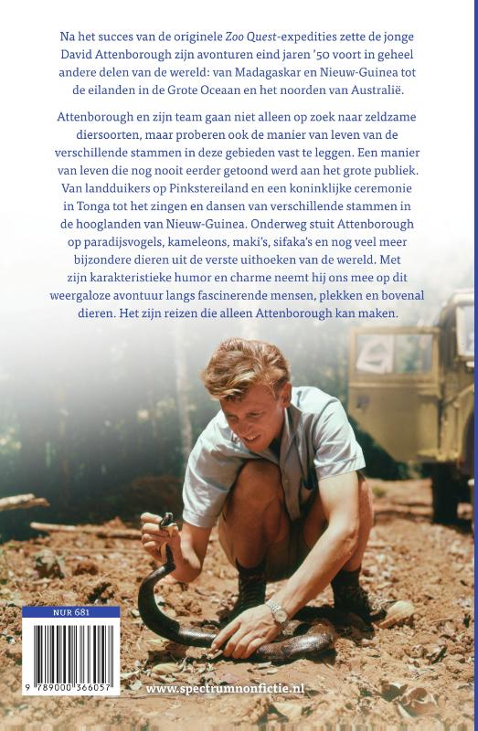 Achterkant van Reizen naar de andere kant van de wereld