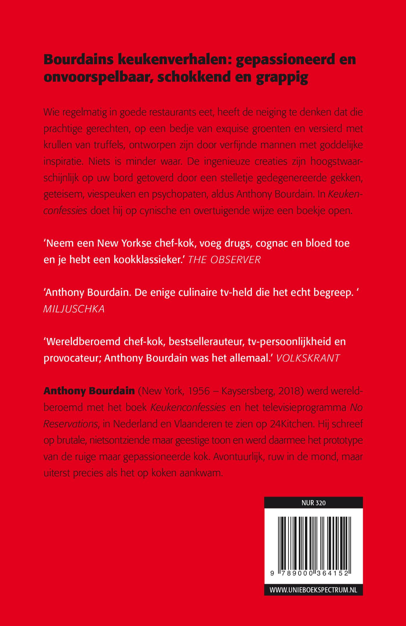 Achterkant van Keukenconfessies