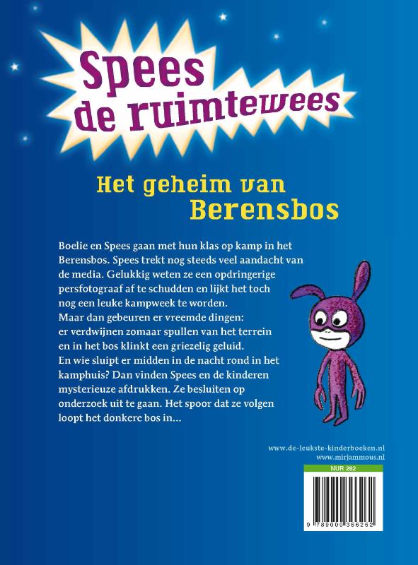 Achterkant van Het geheim van Berensbos
