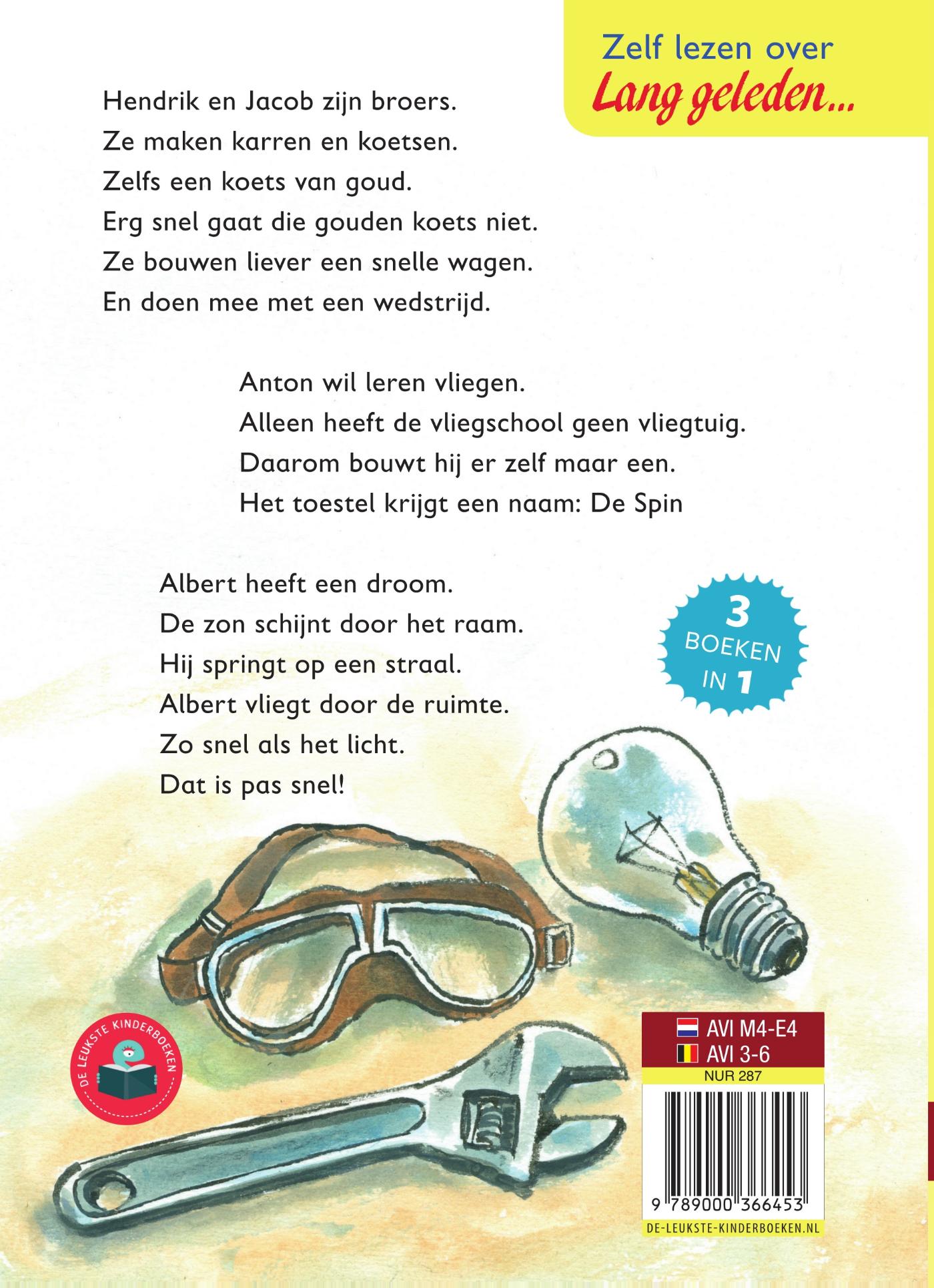 Achterkant van Dat is snel!
