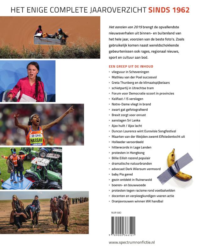 Achterkant van Het aanzien van 2019
