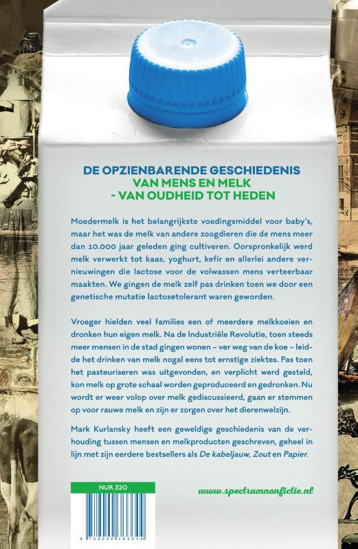 Achterkant van Melk