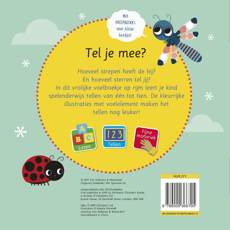 Achterkant van 123 Tel je mee?