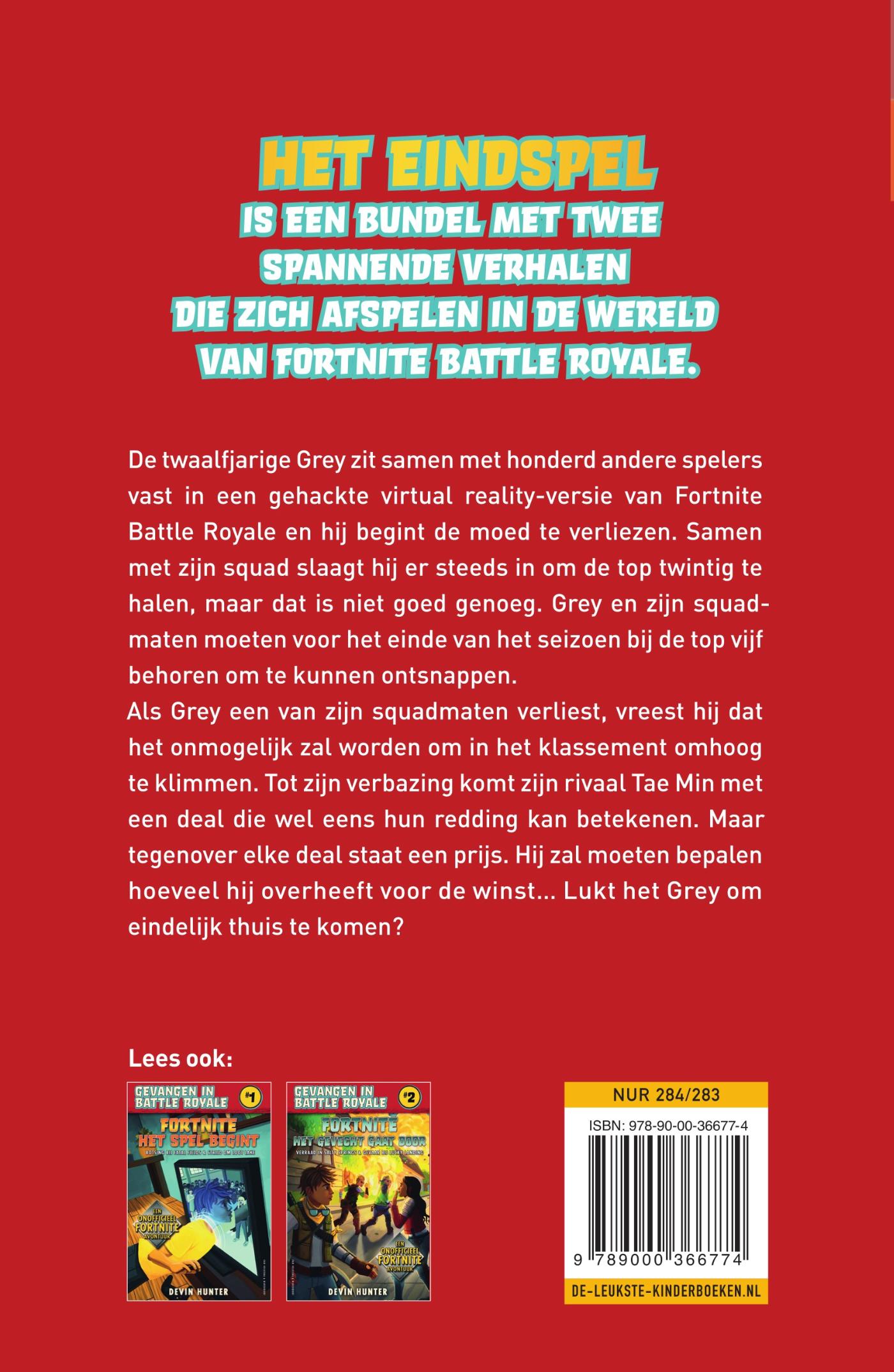 Achterkant van Fortnite - Het eindspel