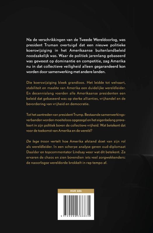 Achterkant van De lege troon