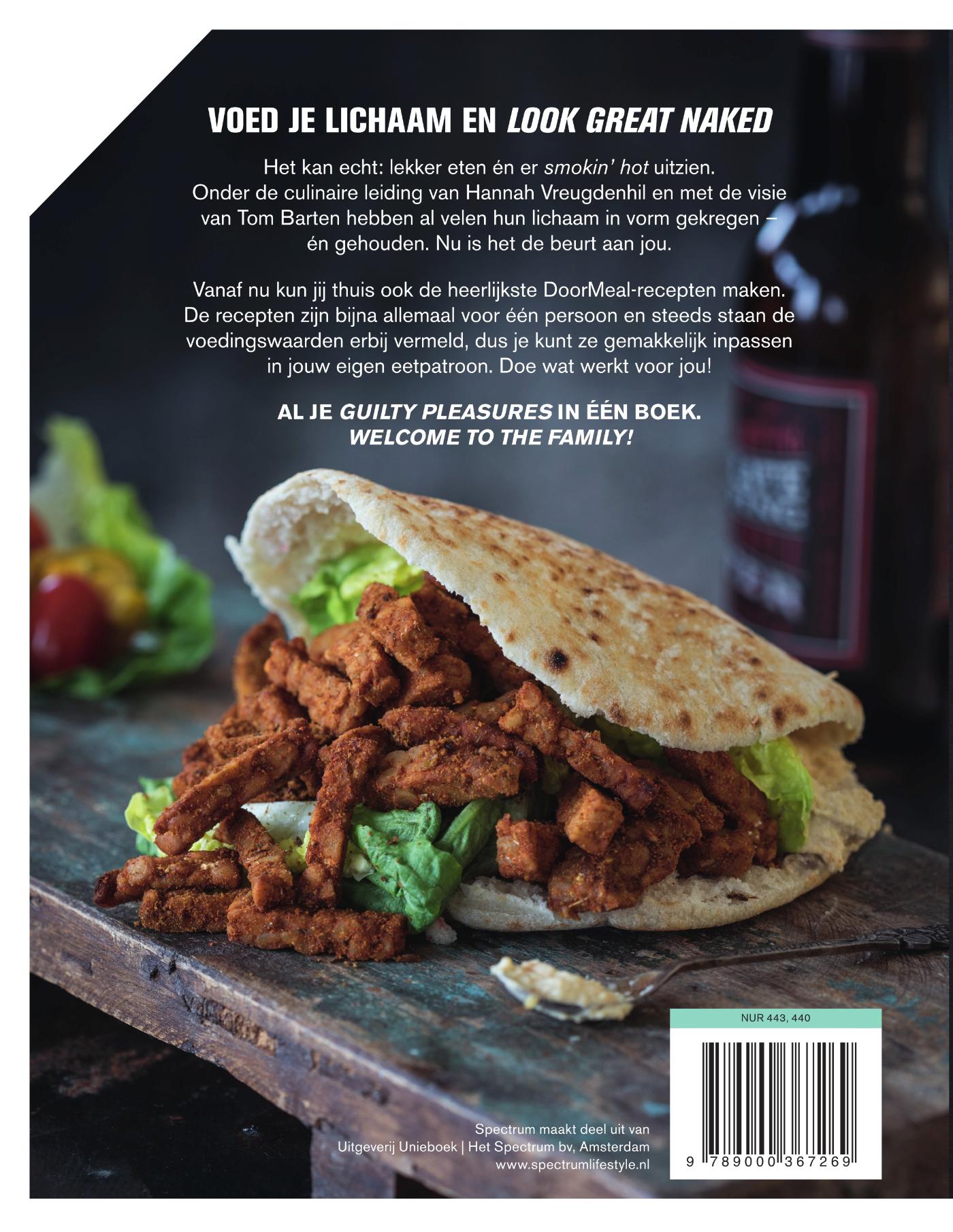 Achterkant van The recipe guide