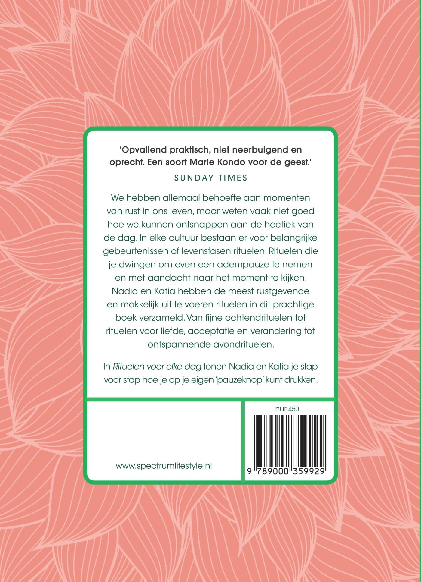 Achterkant van Rituelen voor elke dag