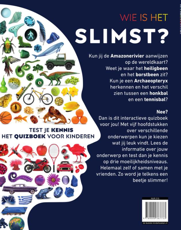 Achterkant van Wie is het slimst?