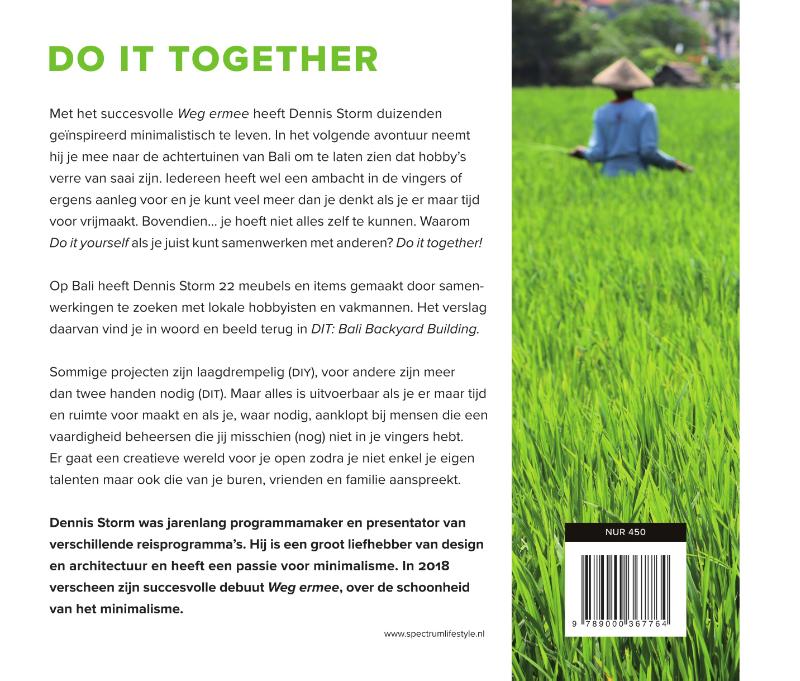 Achterkant van DIT. Do it together