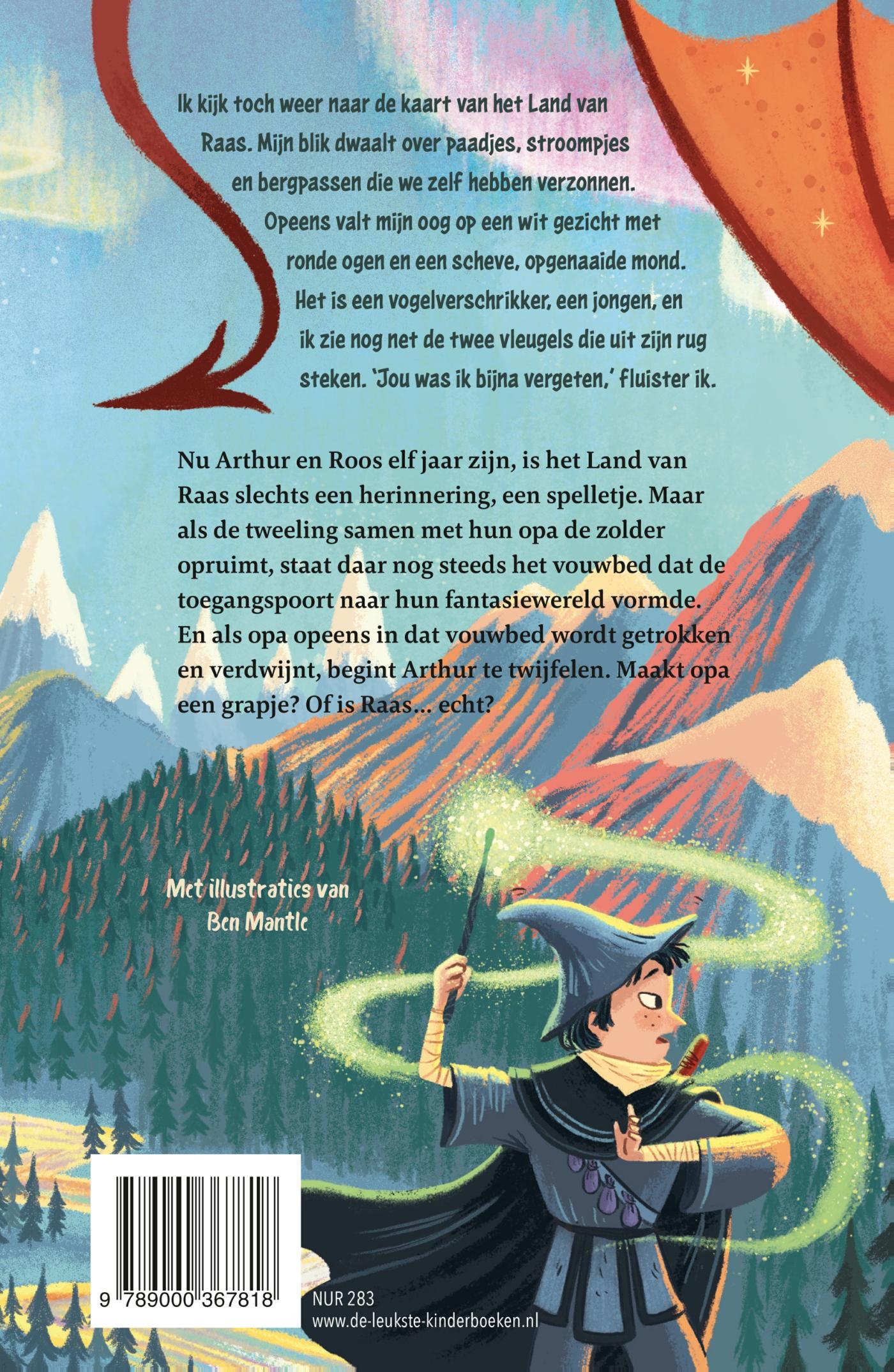 Achterkant van Het land van Raas
