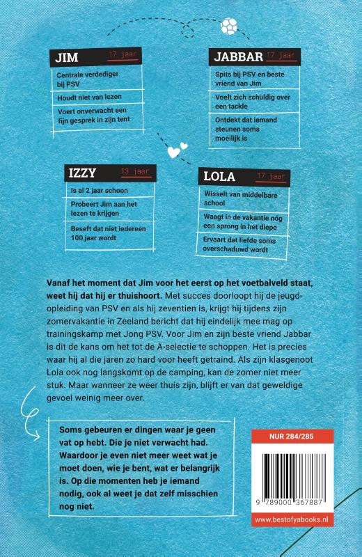 Achterkant van Match
