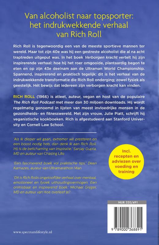 Achterkant van Verborgen kracht