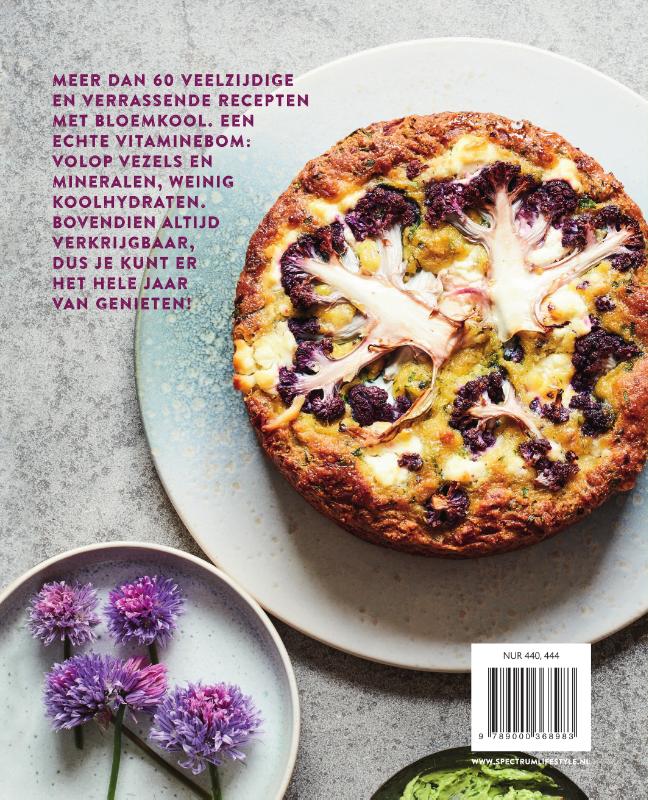 Achterkant van Bloemkool boost