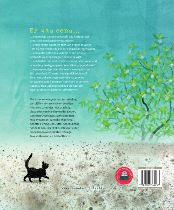 Achterkant van Het kattenmannetje en andere sprookjes