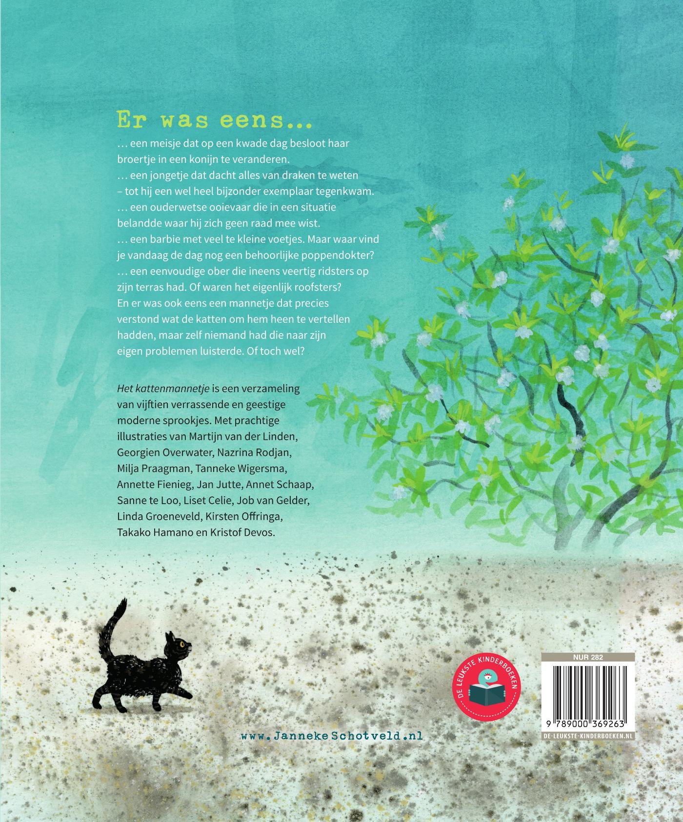 Achterkant van Het kattenmannetje en andere sprookjes