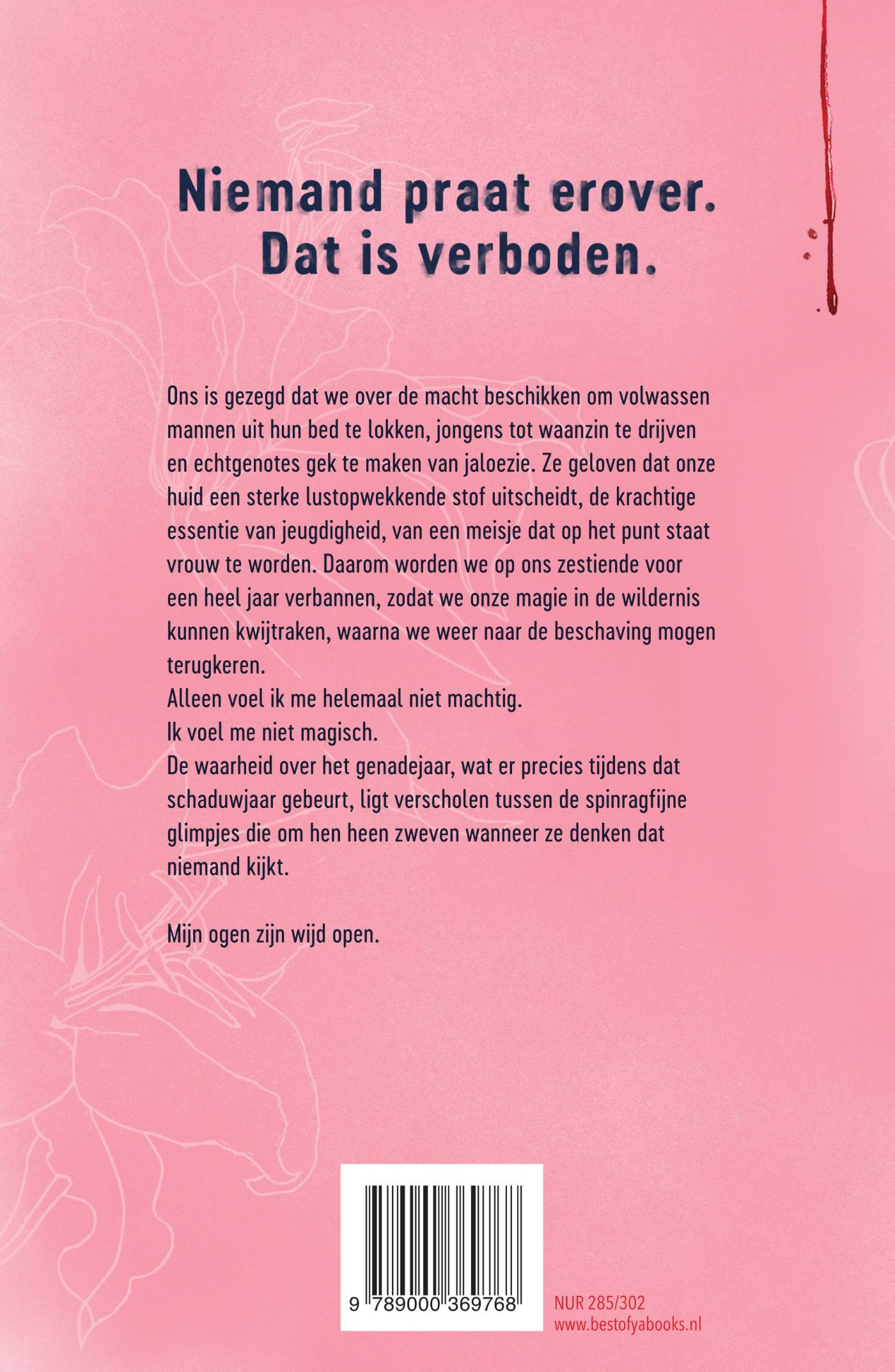 Achterkant van Het schaduwjaar