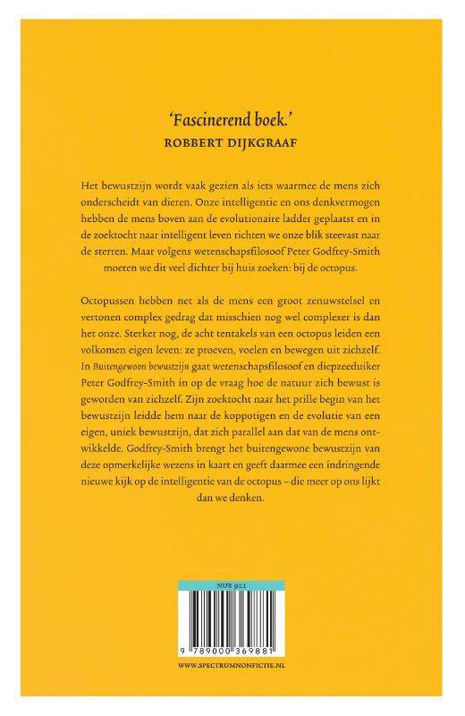 Achterkant van Buitengewoon bewustzijn
