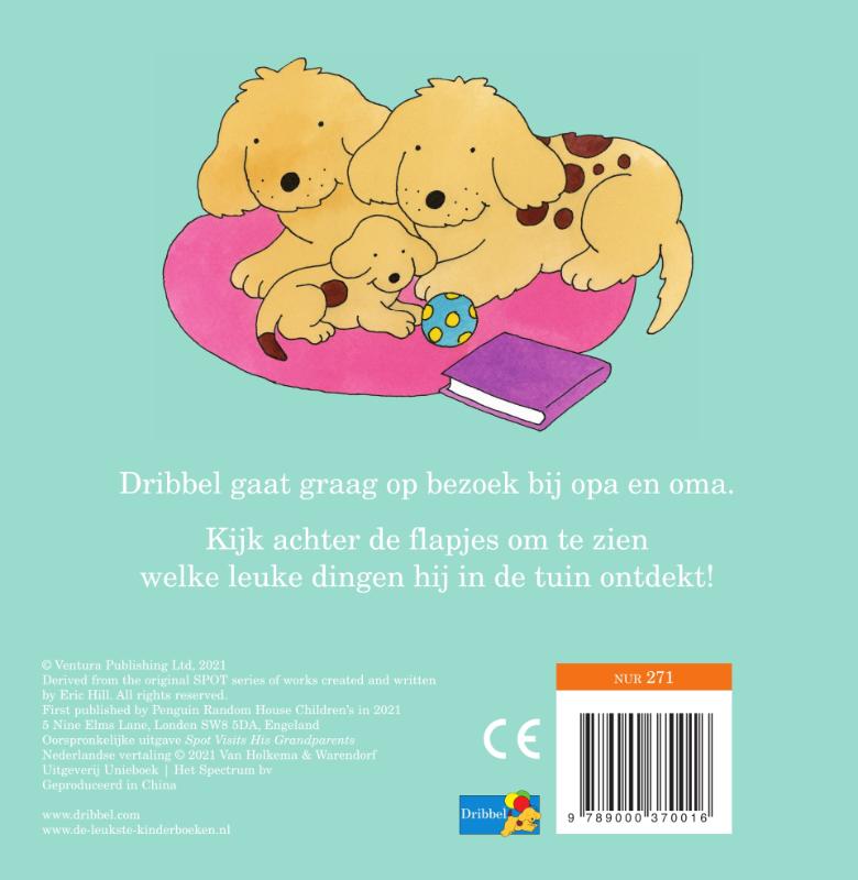 Achterkant van Dribbel bij opa en oma