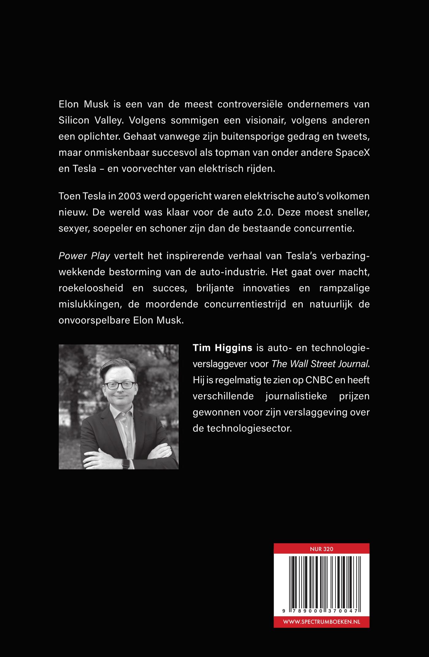 Achterkant van Power Play
