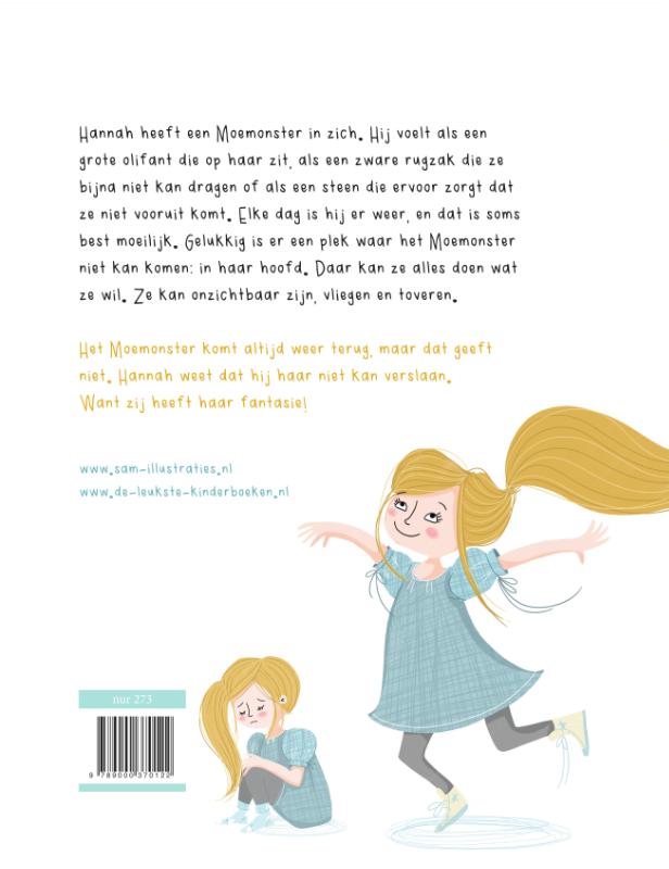Achterkant van Het moemonster