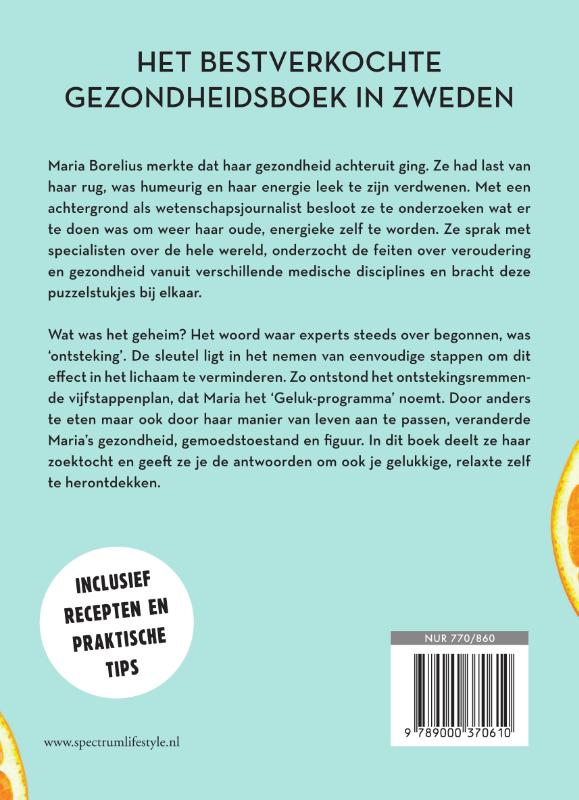 Achterkant van De gezondheidsrevolutie