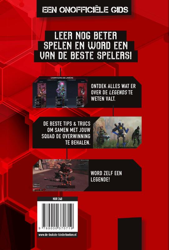 Achterkant van Apex Legends