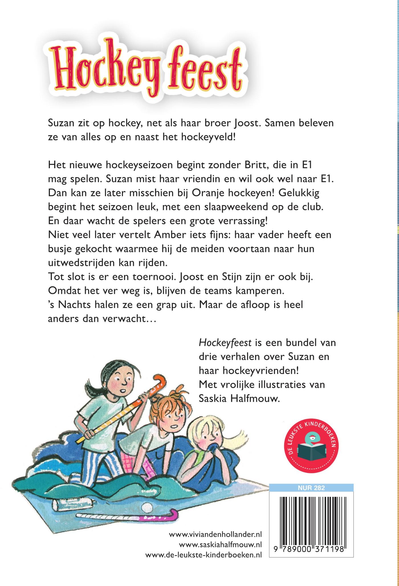 Achterkant van Hockeyfeest