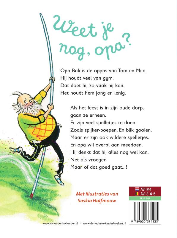 Achterkant van Weet je nog, opa?