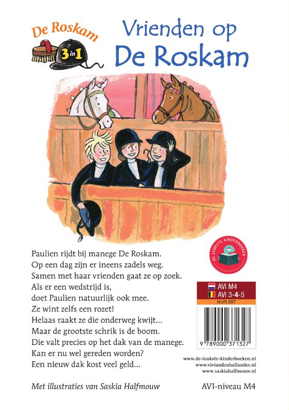 Achterkant van Vrienden op De Roskam