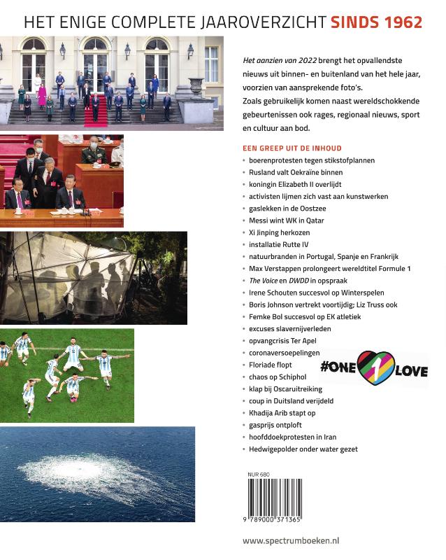 Achterkant van Het aanzien van 2022