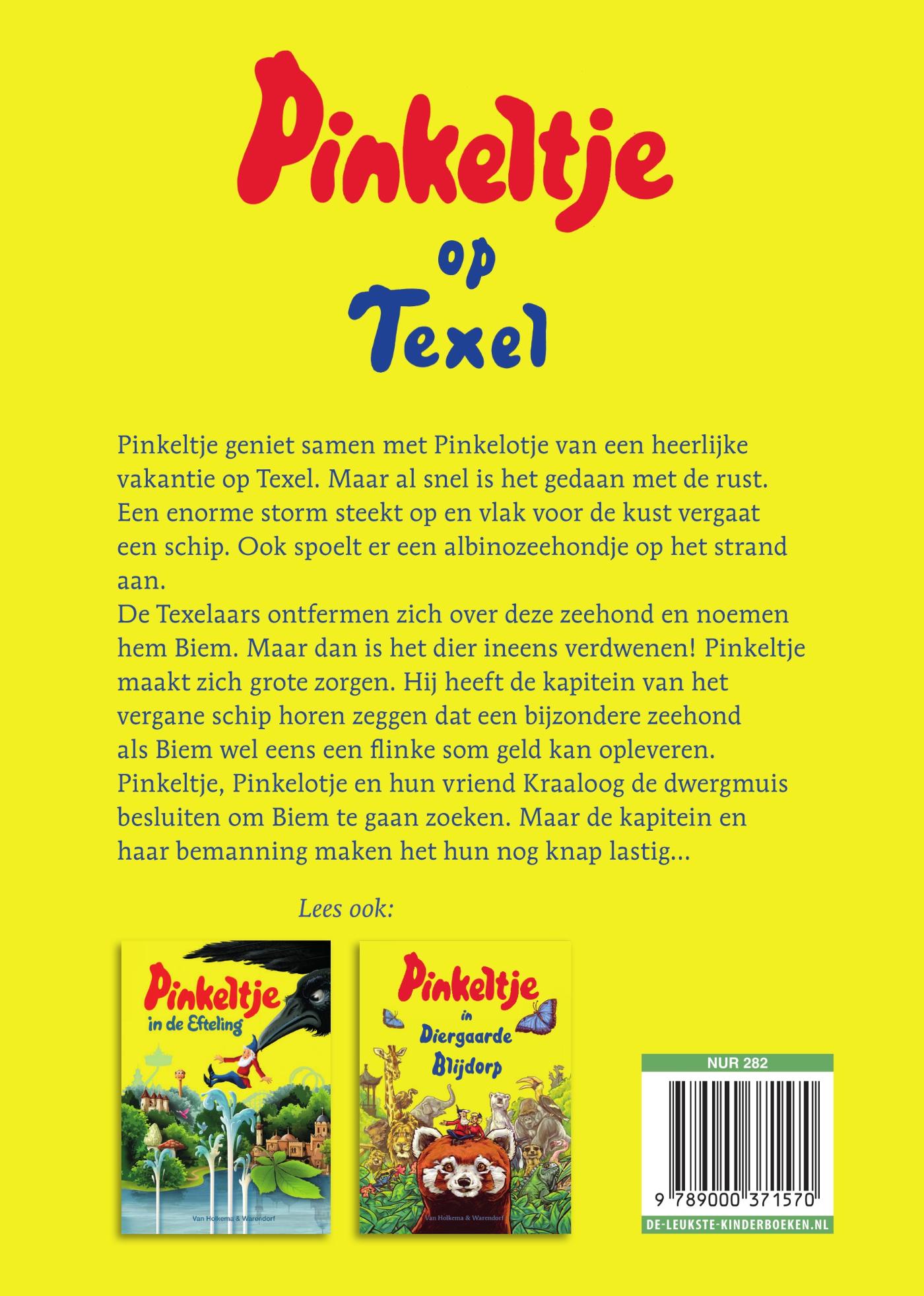 Achterkant van Pinkeltje op Texel