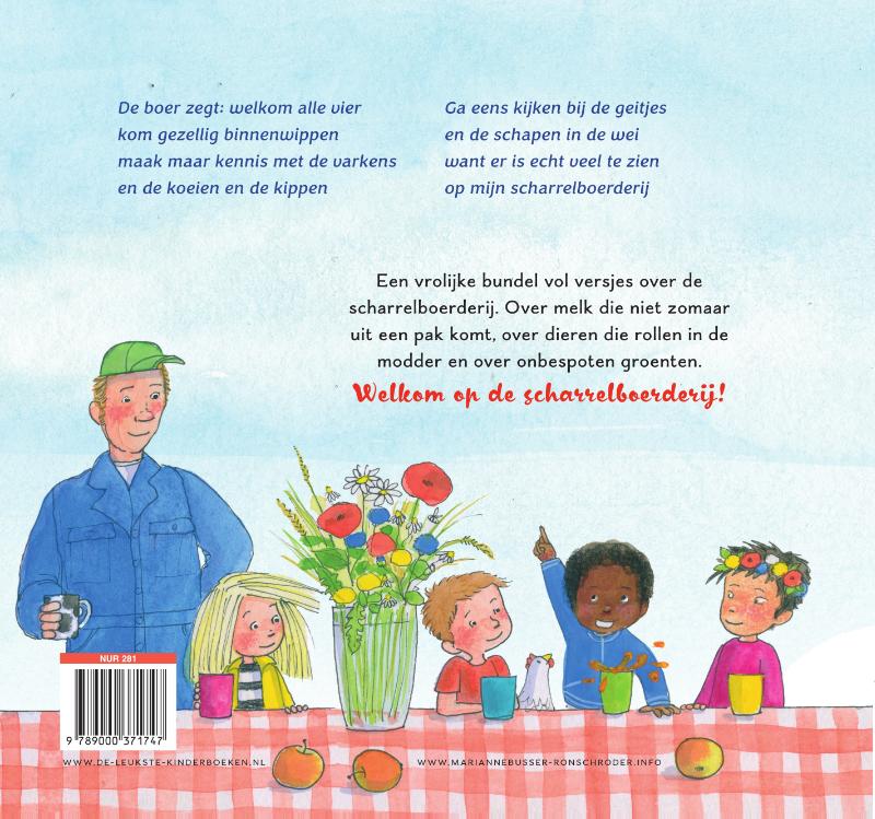 Achterkant van De scharrelboerderij