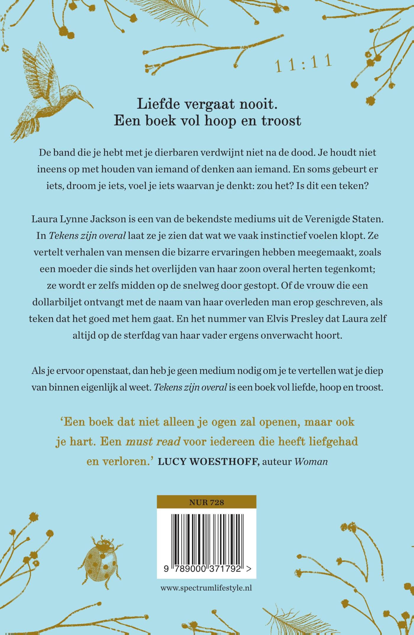 Achterkant van Tekens zijn overal