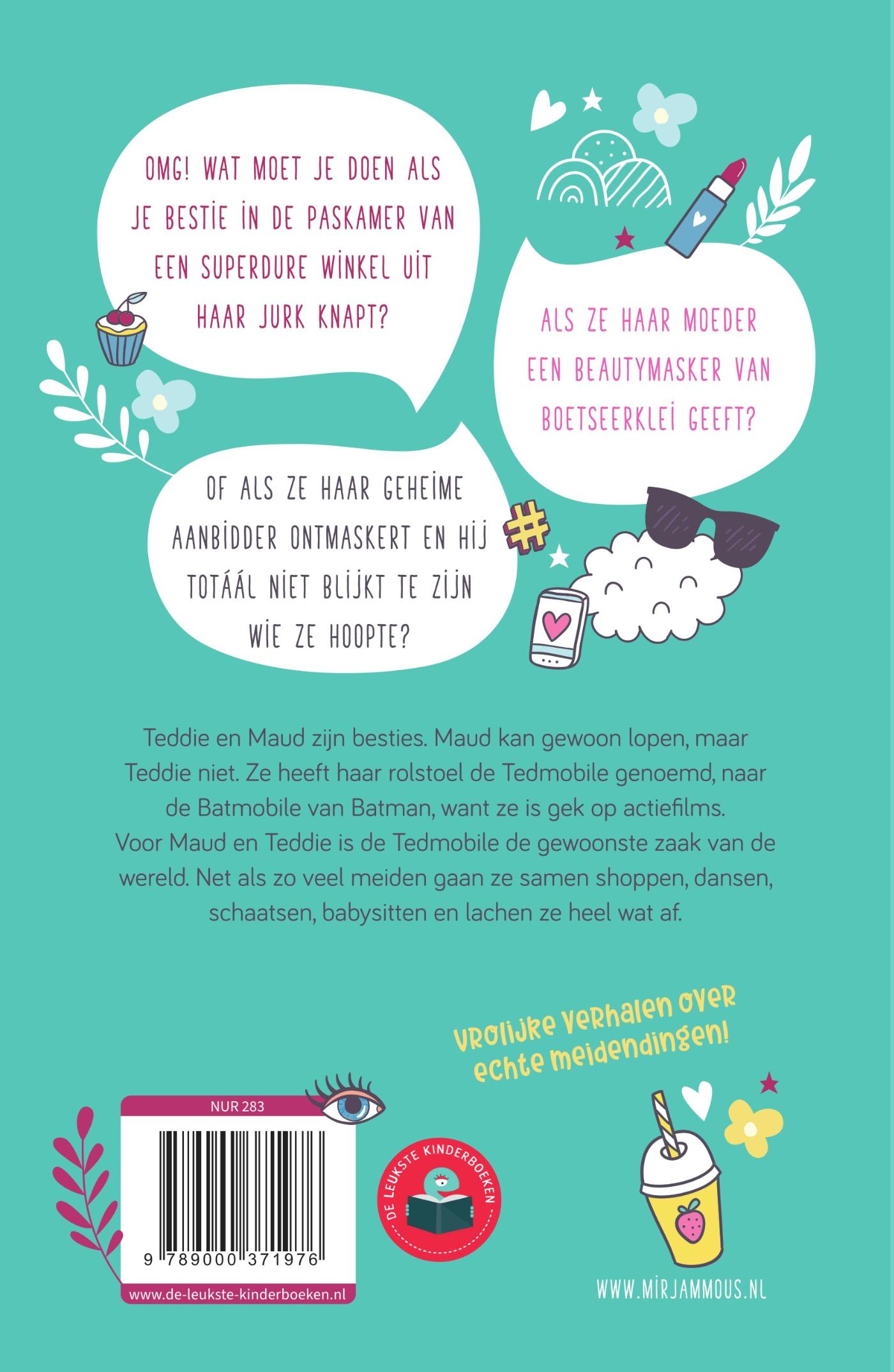 Achterkant van Besties voor altijd
