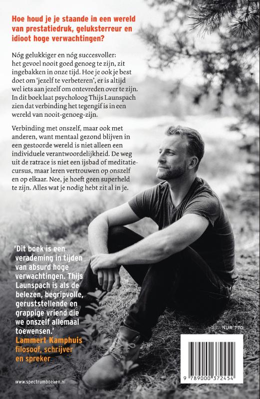 Achterkant van Je bent al genoeg